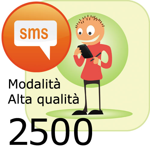 Pacchetto 2500 SMS