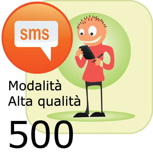 Pacchetto 500 SMS